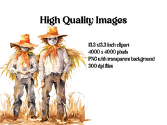 Scarecrow Clipart - CraftNest