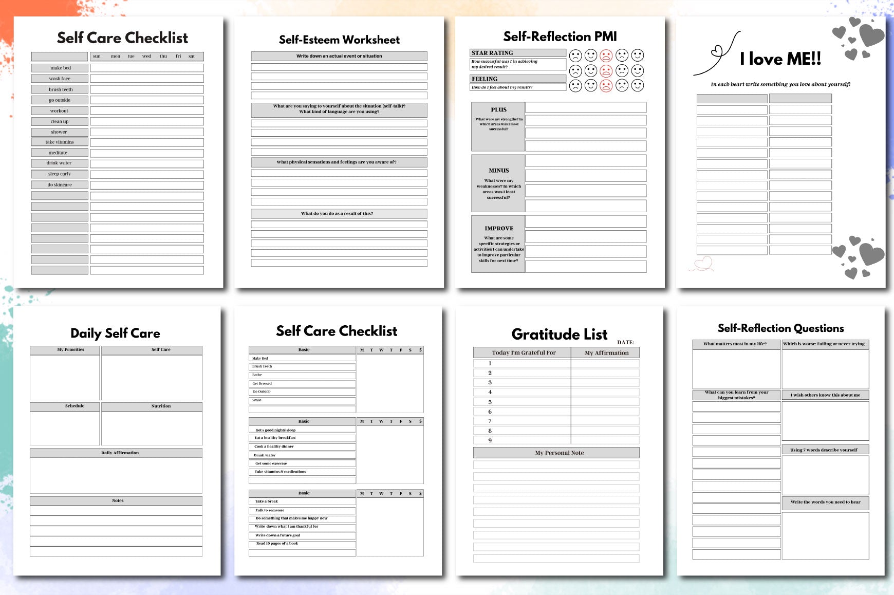 Self Growth Planner