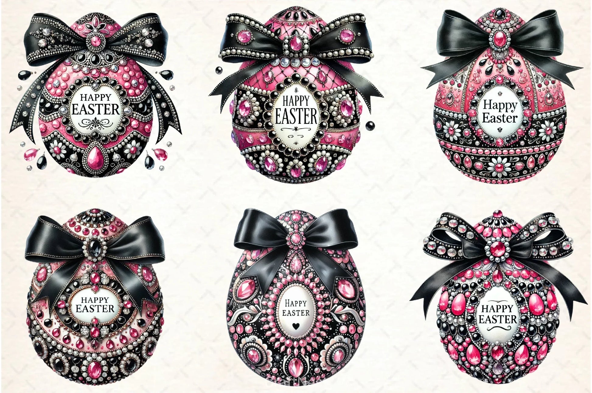 Easter Egg Clipart Bundle - CraftNest - Digital Crafting and Art