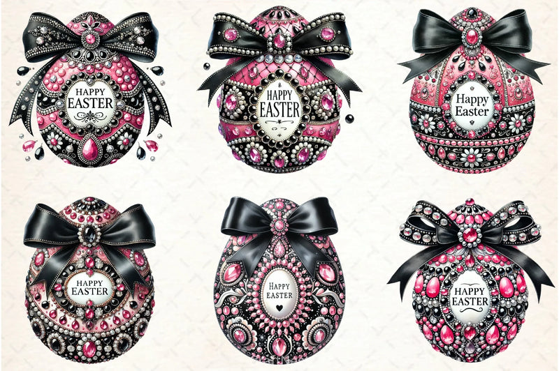 Easter Egg Clipart Bundle - CraftNest - Digital Crafting and Art