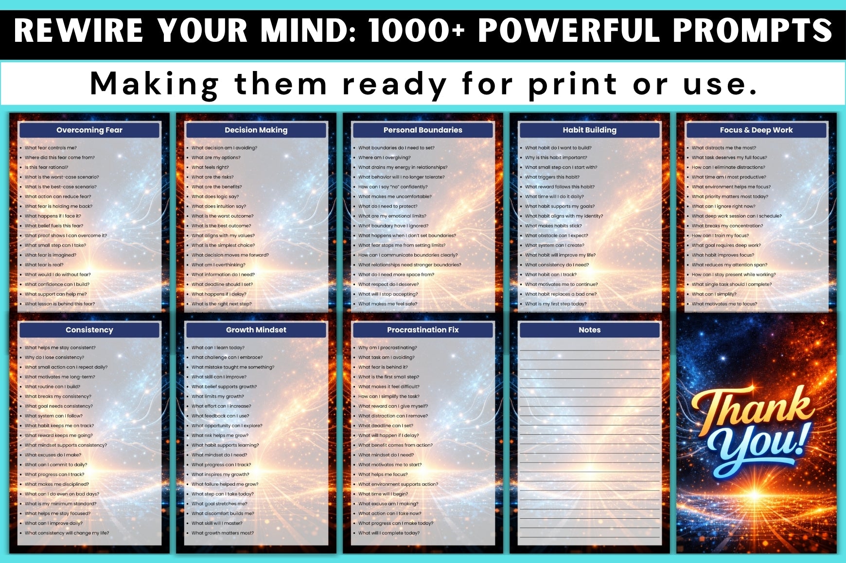 Rewire Your Mind: Powerful Prompts