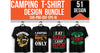 Camping T-Shirt Bundle 2