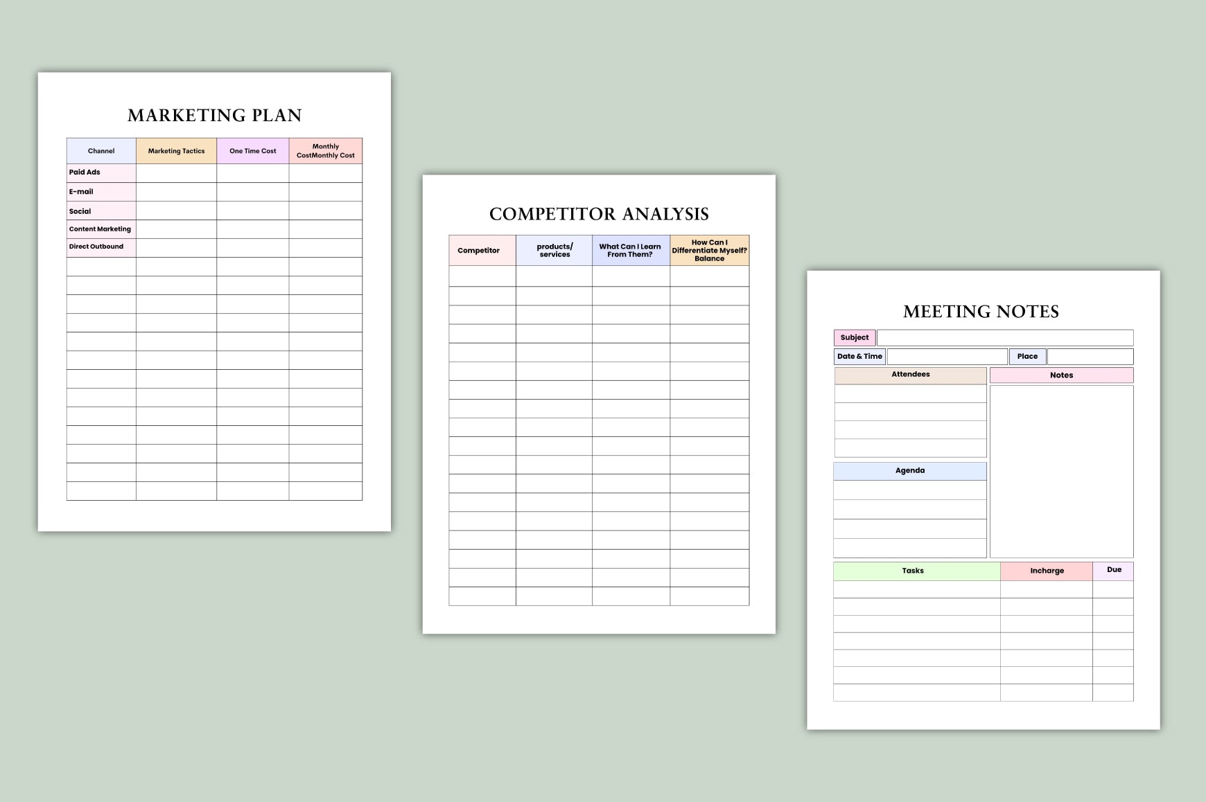 Craft Boss Planner