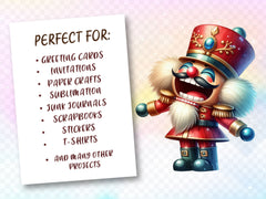 Christmas Funny Nutcracker Clipart Bundle 4 - CraftNest - Digital Crafting and Art