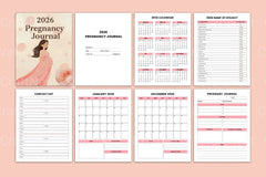 Pregnancy KDP Journal: Track Your Journey - CraftNest - Digital Crafting and Art