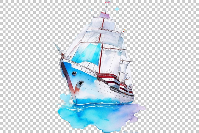 Ship Clipart Bundle - CraftNest - Digital Crafting and Art