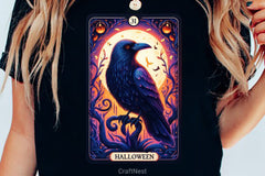 Raven Bird Tarot Card Clipart Bundle 3 - CraftNest - Digital Crafting and Art