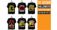 Halloween T Shirt Bundle 7 - CraftNest - Digital Crafting and Art