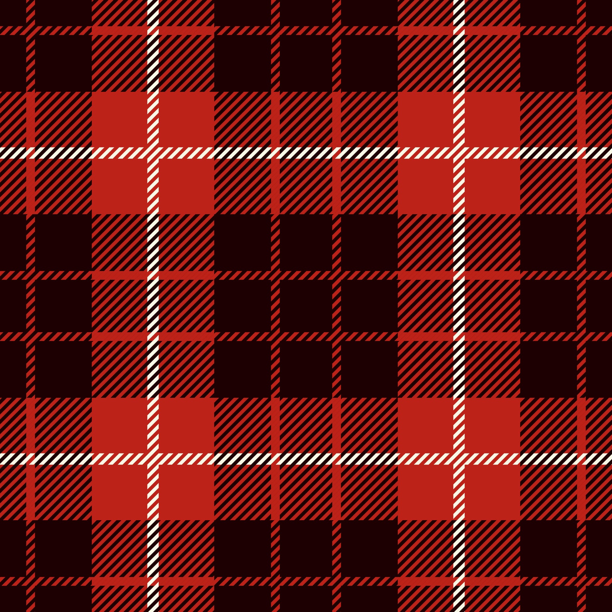 Christmas Tartan Seamless Digital Paper - CraftNest - Digital Crafting and Art