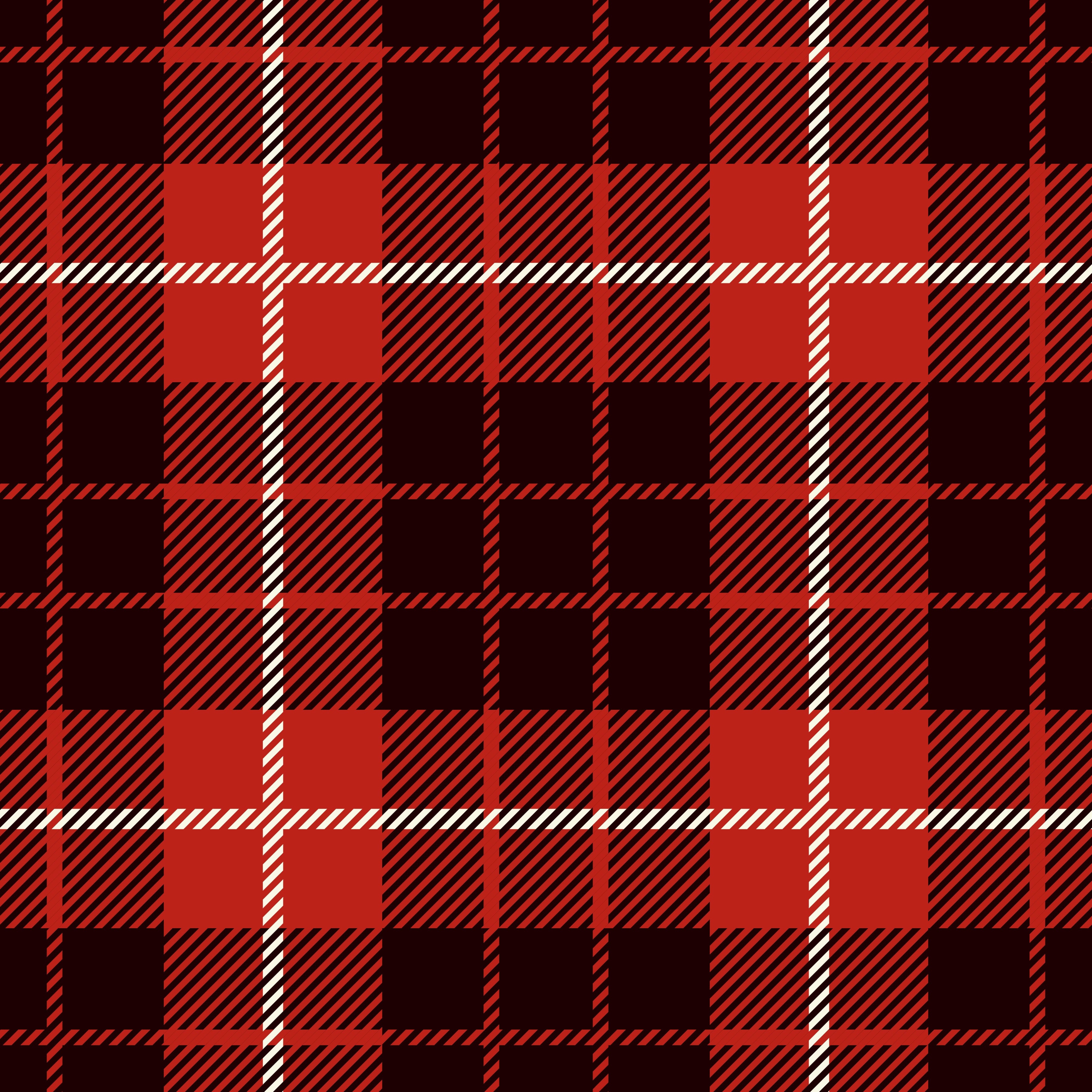 Christmas Tartan Seamless Digital Paper - CraftNest - Digital Crafting and Art