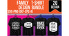 Family T-Shirt Bundle