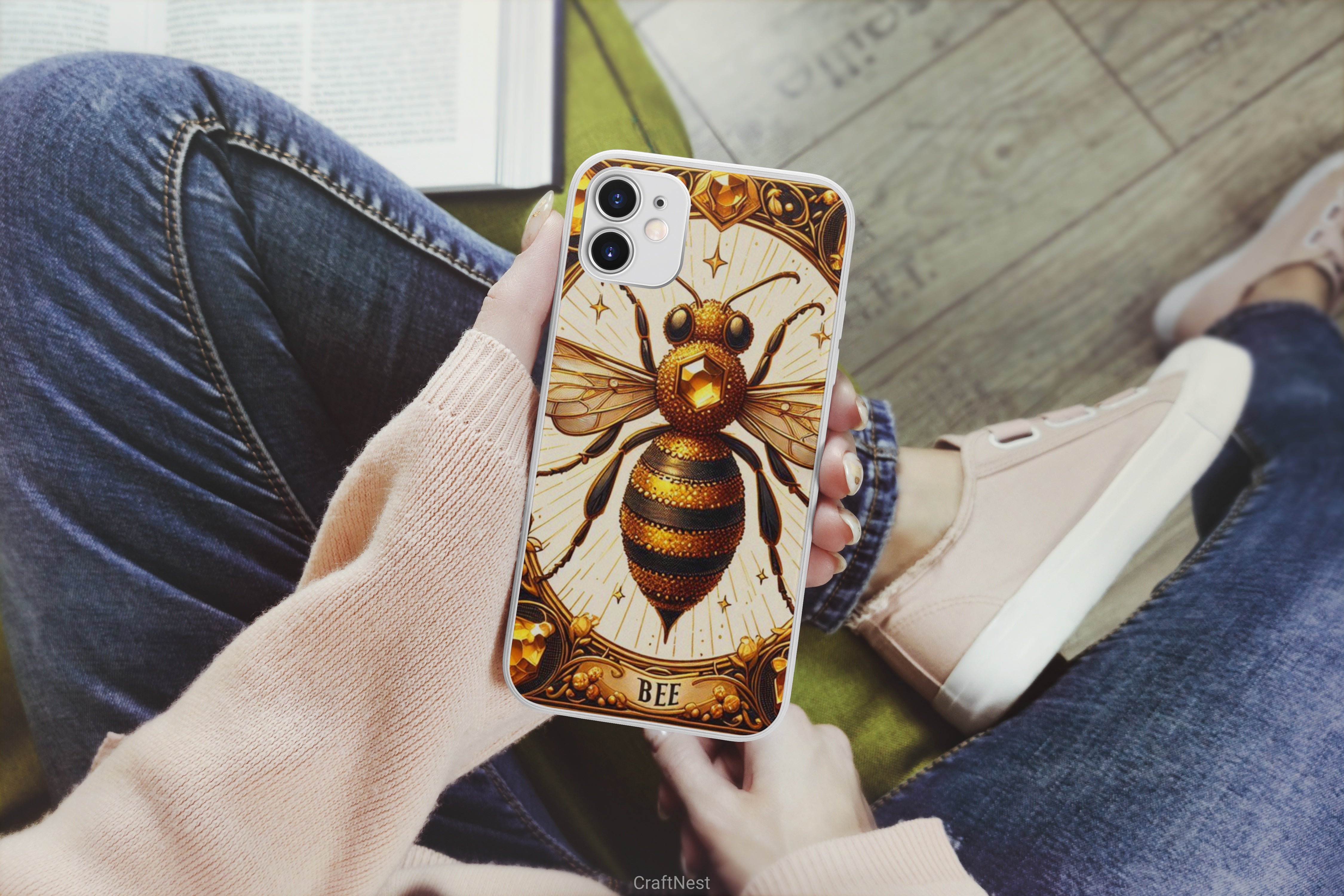 Honey Bee Tarot Card Clipart Bundle - CraftNest - Digital Crafting and Art