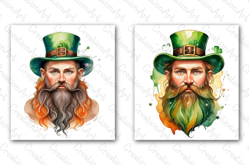 Leprechaun Clipart Bundle - CraftNest - Digital Crafting and Art