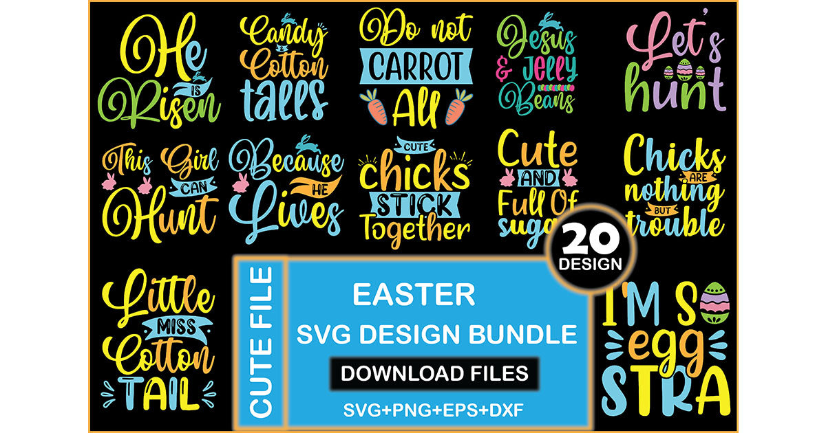 Easter SVG Bundle 11 - CraftNest - Digital Crafting and Art