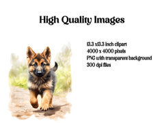 German Shepherd Clipart - CraftNest