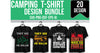 Camping T-Shirt Bundle 1