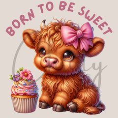 Highland Cow Cupcake Clipart Bundle - CraftNest - Digital Crafting and Art