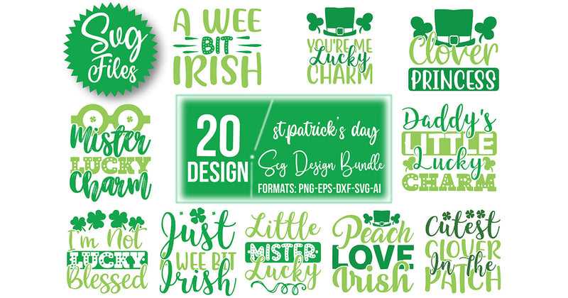 St Patrick's Day SVG Bundle 4 - CraftNest - Digital Crafting and Art