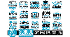 School SVG Bundle 8 - CraftNest - Digital Crafting and Art