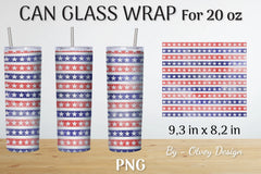 Patriotic 20 oz Tumbler Wraps SVG Bundle - CraftNest - Digital Crafting and Art