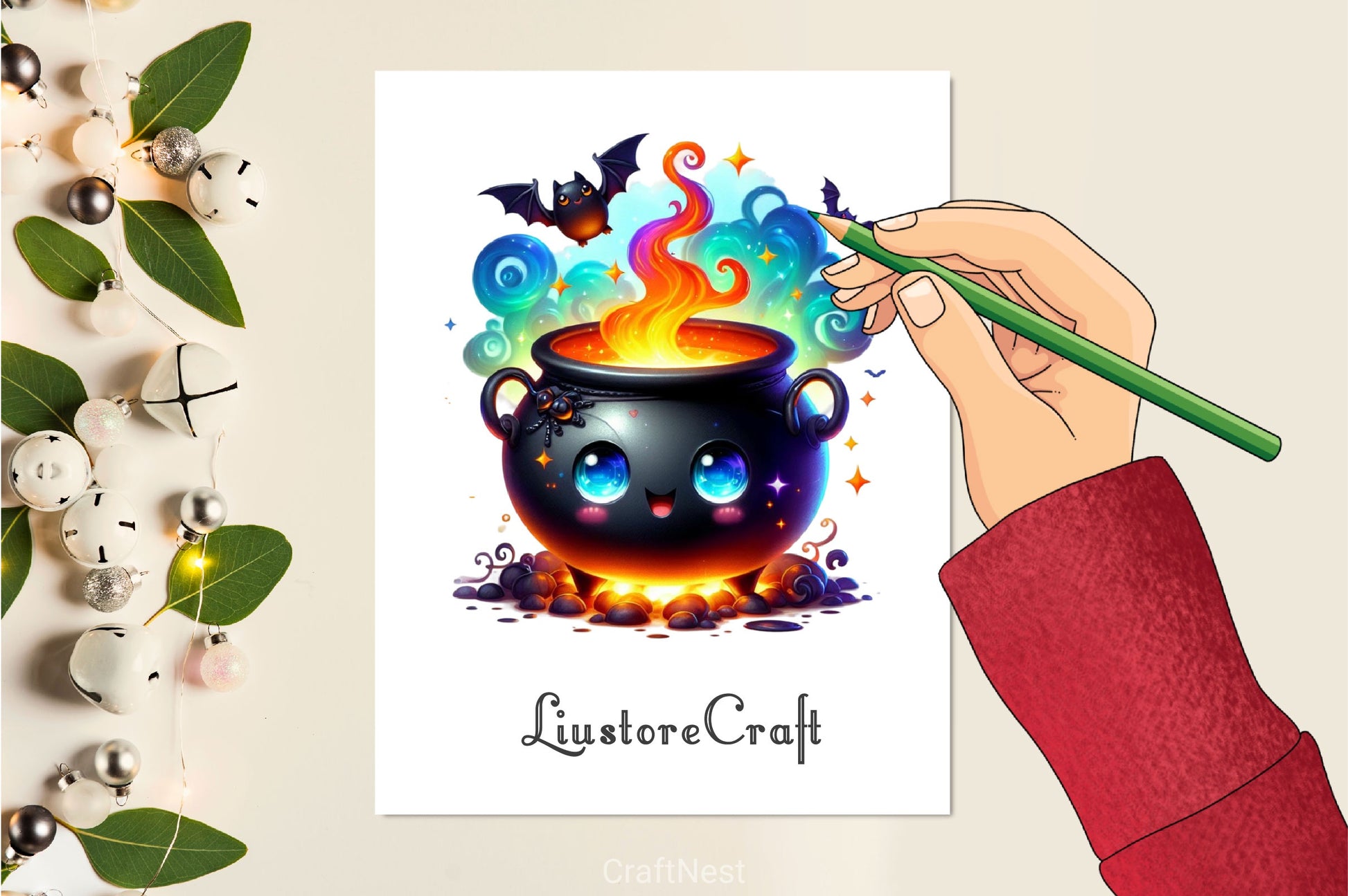 Halloween Cauldron Clipart Bundle 2 - CraftNest - Digital Crafting and Art