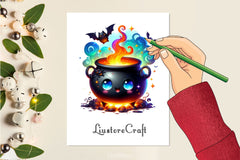 Halloween Cauldron Clipart Bundle 2 - CraftNest - Digital Crafting and Art