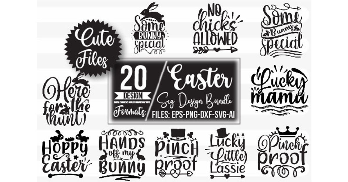 Easter 2 SVG Bundle - CraftNest - Digital Crafting and Art