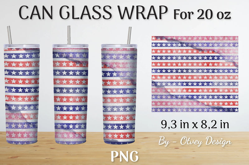 Patriotic 20 oz Tumbler Wraps SVG Bundle - CraftNest - Digital Crafting and Art
