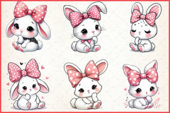 Bunny Clipart Bundle - CraftNest - Digital Crafting and Art