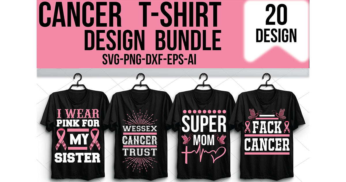 Cancer SVG Bundle 1 - CraftNest - Digital Crafting and Art