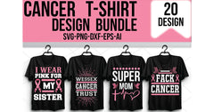 Cancer SVG Bundle 1 - CraftNest - Digital Crafting and Art