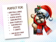 Christmas Peeking Dogs Clipart Bundle - CraftNest - Digital Crafting and Art