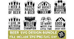 Beer Design Bundle - CraftNest - Digital Crafting and Art