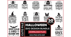 Halloween SVG Bundle 6 - CraftNest - Digital Crafting and Art