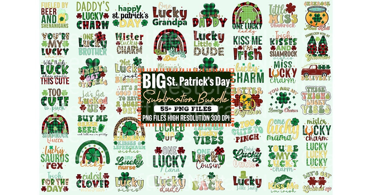St. Patrick's Day Clipart Bundle 21 - CraftNest - Digital Crafting and Art