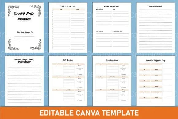 Craft Fair Planner Guide - CraftNest - Digital Crafting and Art
