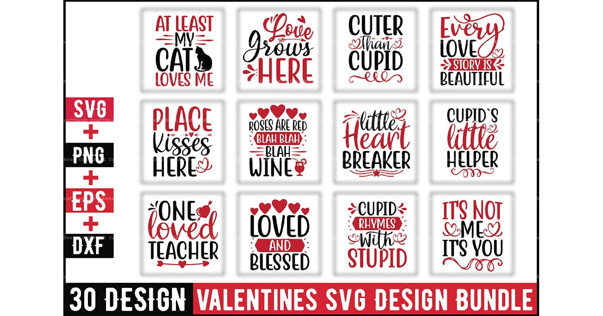 Valentine's Day SVG Bundle 32