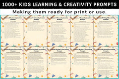 Kids Creativity Prompts for Learning - CraftNest - Digital Crafting and Art