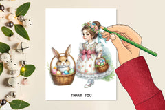 Easter Girl Clipart Bundle 2 - CraftNest - Digital Crafting and Art