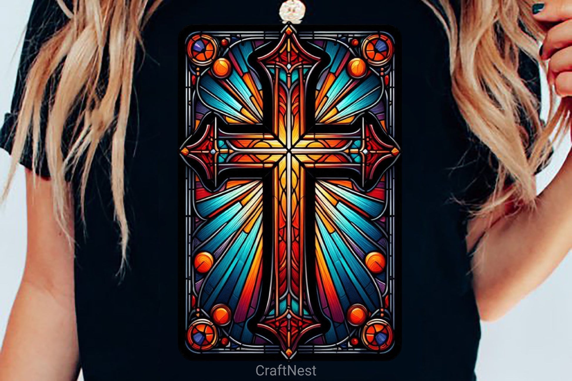 Stained Glass Cross Tarot Card Clipart Bundle 6 - CraftNest - Digital Crafting and Art