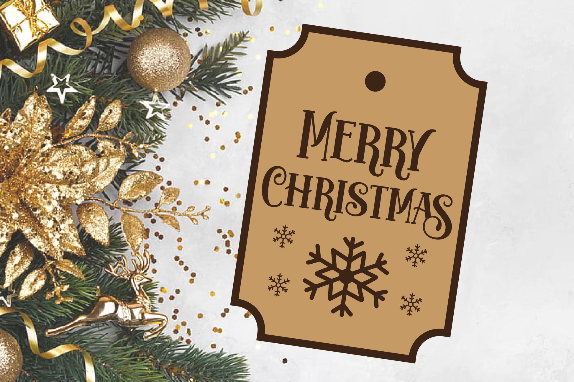 Christmas Gift Tag Laser Cut Bundle 1 - CraftNest - Digital Crafting and Art