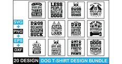 Dog T Shirt Bundle 6 - CraftNest - Digital Crafting and Art