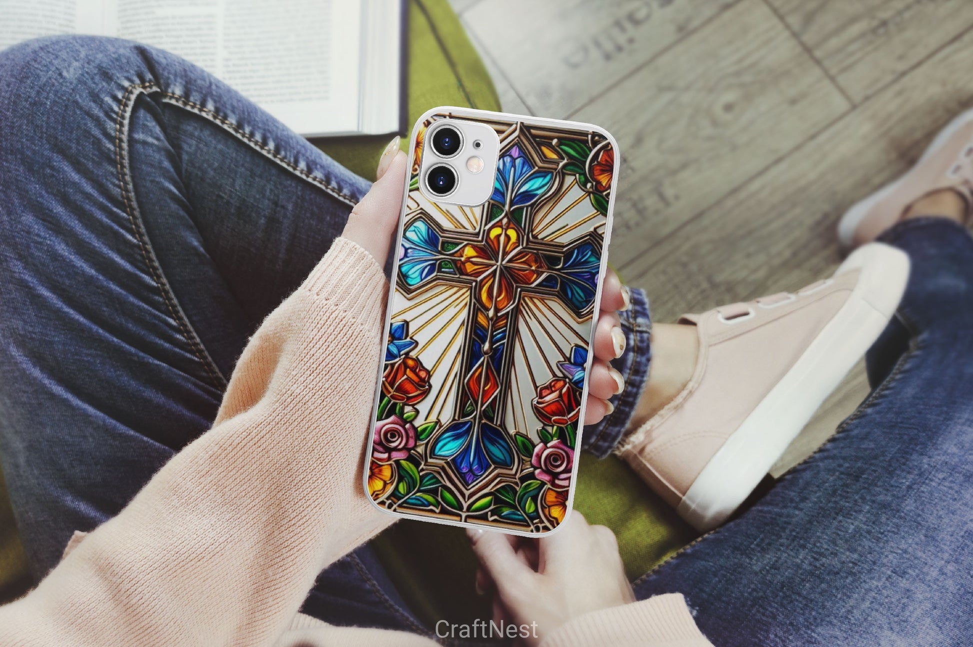 Stained Glass Cross Tarot Card Clipart Bundle 17 - CraftNest - Digital Crafting and Art