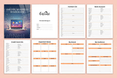Online Business Workbook Guide - CraftNest - Digital Crafting and Art