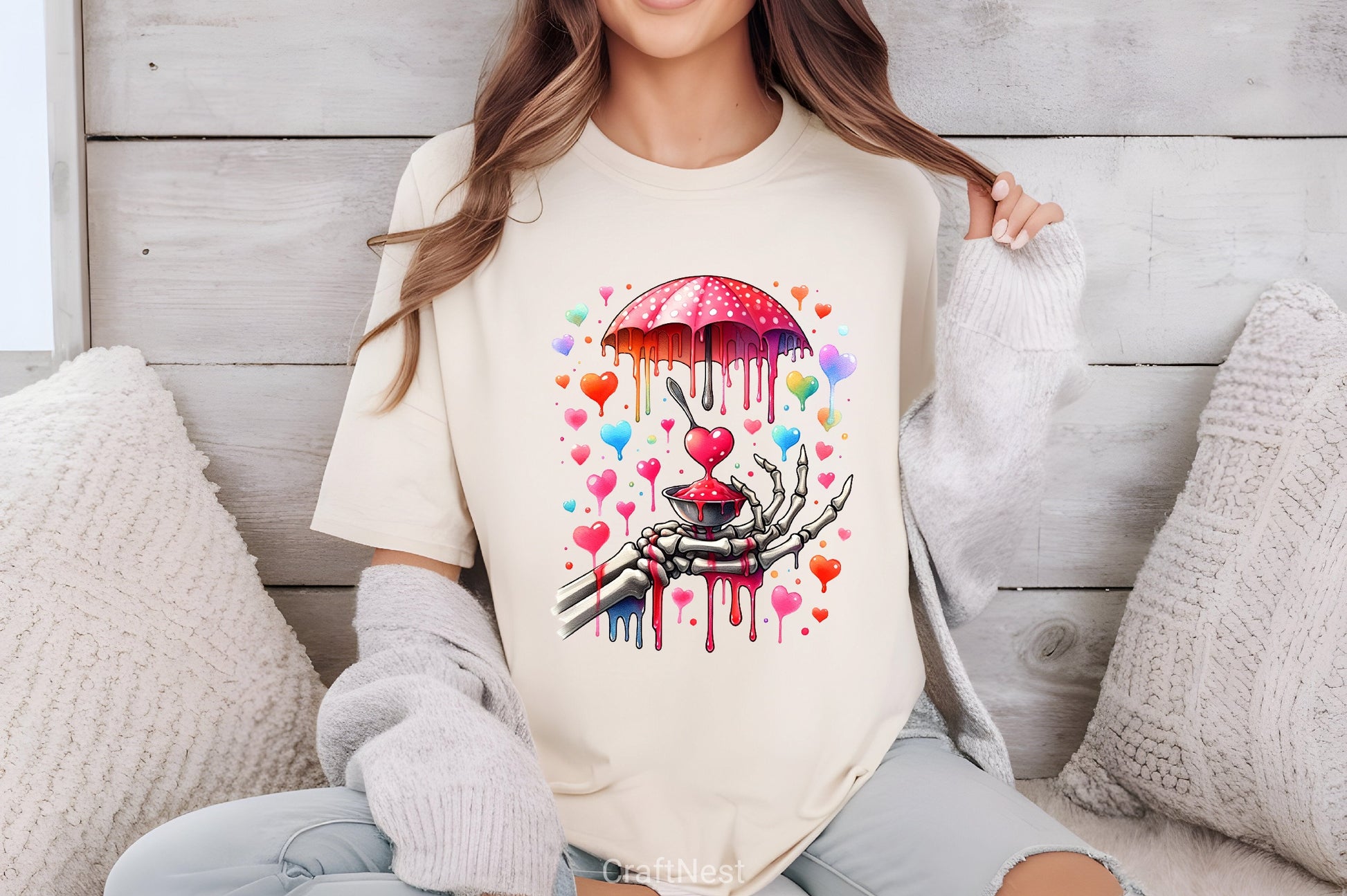 Valentine Skeleton Clipart Bundle 4 - CraftNest - Digital Crafting and Art