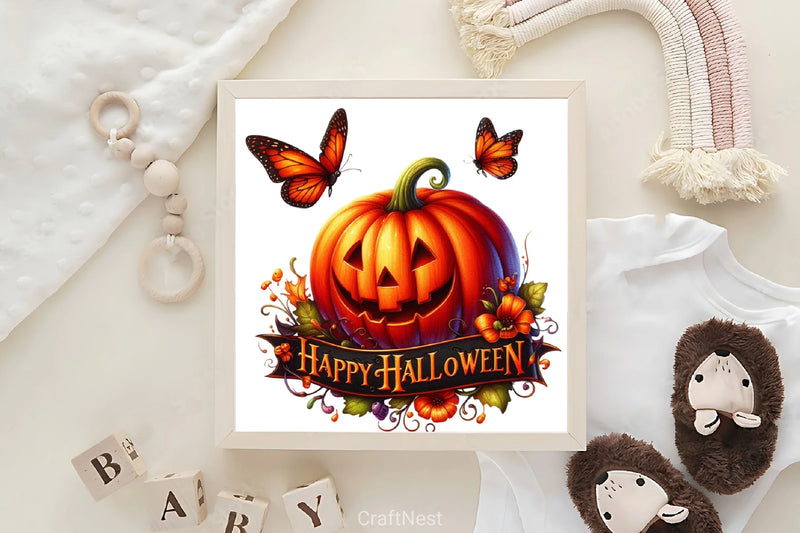 Cute Halloween Clipart Bundle 16 - CraftNest - Digital Crafting and Art