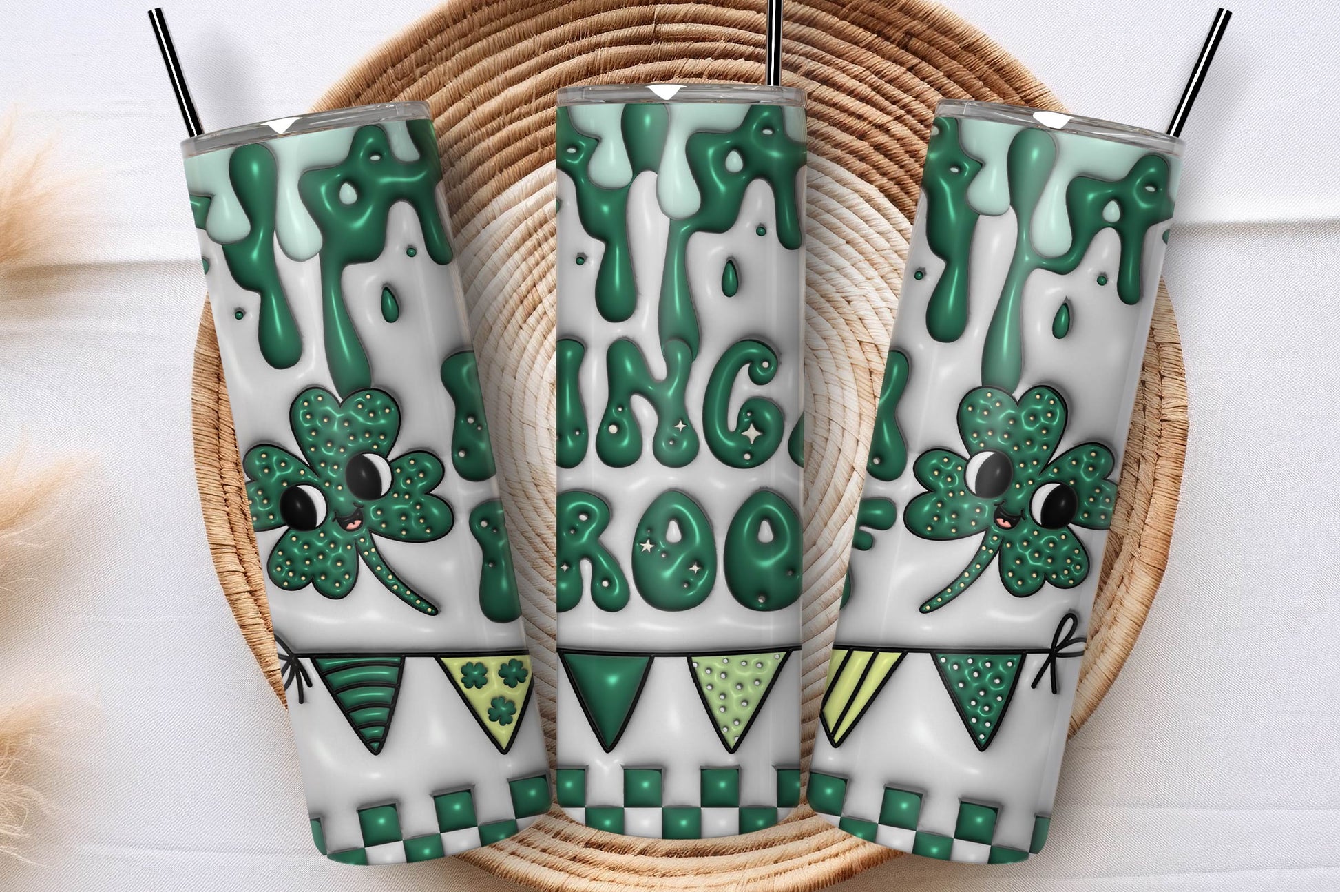 3D St Patrick's Tumbler Bundle 10 - CraftNest - Digital Crafting and Art