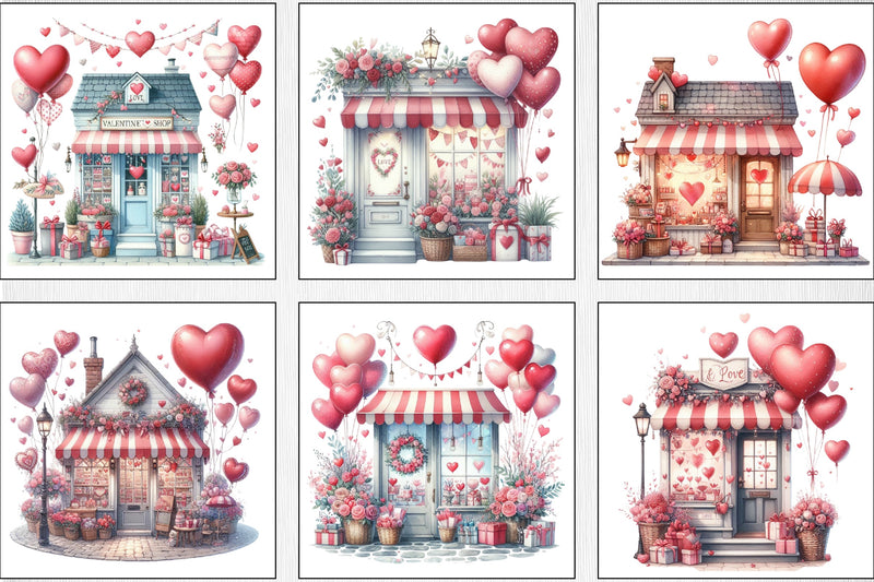 Romantic Valentine's Day Clipart Bundle 3 - CraftNest - Digital Crafting and Art