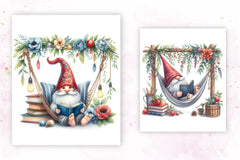 Gnome Christmas Clipart Bundle - CraftNest - Digital Crafting and Art
