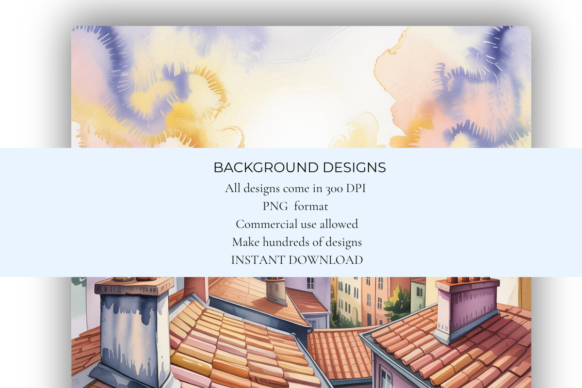 Rooftop Views Background Papers